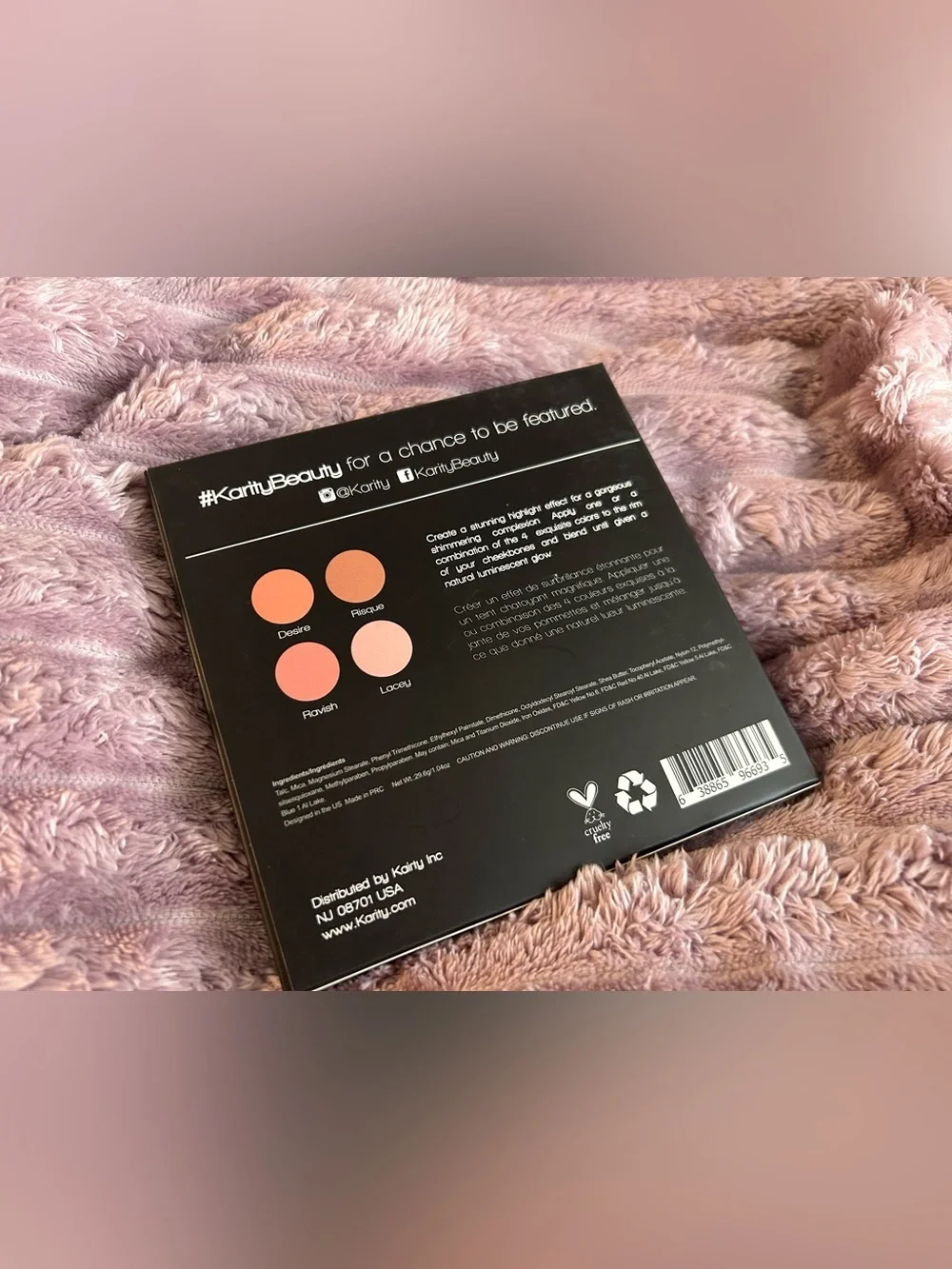 NIB Karity Highlighter Palette - 1st Generation